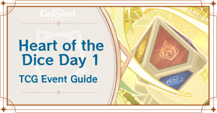 Genshin Impact - Heart of the Dice Day 1 Banner