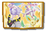 Pokemon UNITE - Eevee Festival Holowear Bonus Button