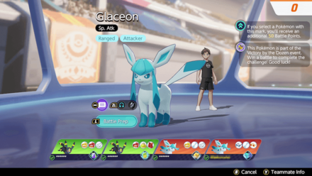 Pokemon UNITE - Appeal o rama Use the Same Eeveelution.png