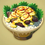 Legend of Zelda TOTK Cheesy Meat Bowl