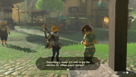 Zelda Tears of the Kingdom TotK Talk to Sophie
