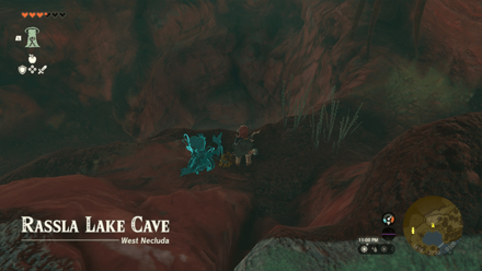 Rassla Lake Cave Entrance Overworld Image