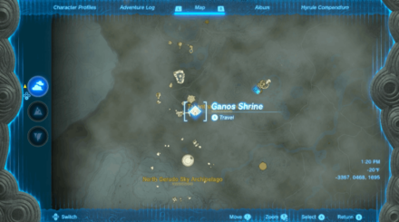 Zelda TOTK - Ganos Shrine