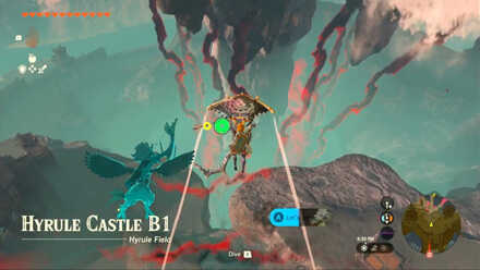 Zelda Tears of the Kingdom TotK - heading to Hyrule Castle Depths