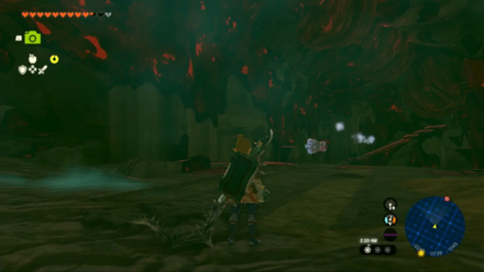 Zelda Tears of the Kingdom TotK - tunnel with Ice Likes and Ice Keeses