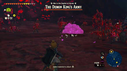 Zelda Tears of the Kingdom TotK - fighting the Demon King