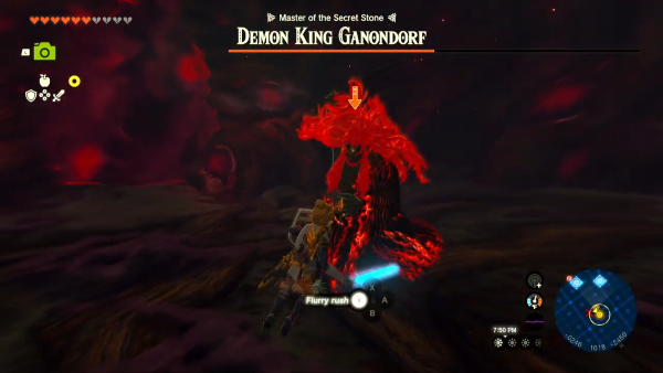Zelda Tears of the Kingdom TotK - dodging Ganondorf