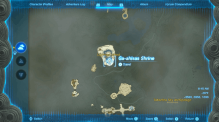 Zelda TOTK - Ga-ahisas Shrine