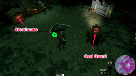 Tears of the Kingdom - Aerial Cannon Overworld Location