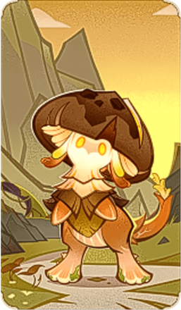 Genshin - Grounded Geoshroom Card