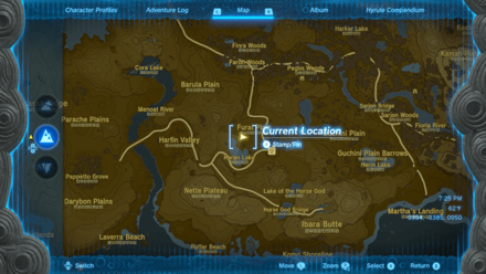 Haran Lakefront Well Entrance Map Image