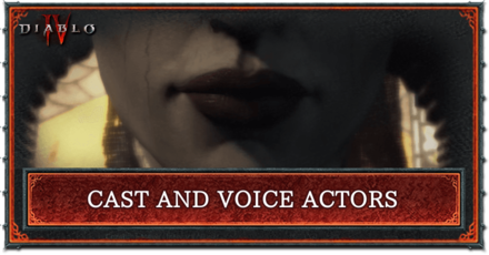 Diablo 4 - Voice Actors Banner