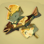 Legend of Zelda TOTK Cheesy Baked Fish