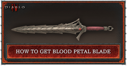 Diablo 4 Blood Petal Blade Banner