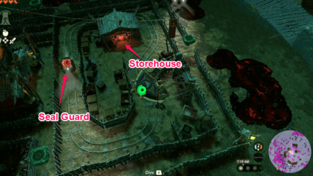 Tears of the Kingdom - Cargo Carrier Overworld Location