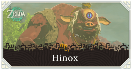 Zelda: Tears of the Kingdom (TotK) - Hinox