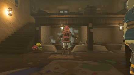 Zelda Totk -  Inside Kochi Dye Shop