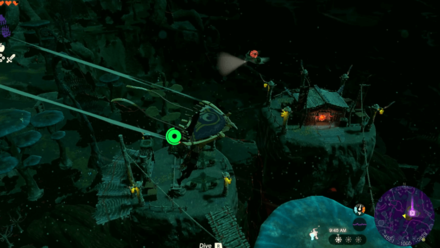 Tears of the Kingdom - Smoke Rocket Overworld Location