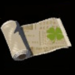 Legend of Zelda TOTK Lucky Clover Gazette Fabric