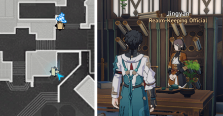 Honkai Star Rail - Jingyan Location