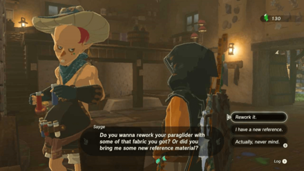 Zelda TotK - Sayge Paraglider Rework