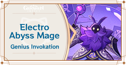 Genshin Impact - Electro Abyss Mage Card Guide