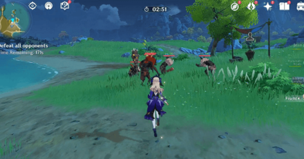 Genshin - Defeat the Enemies