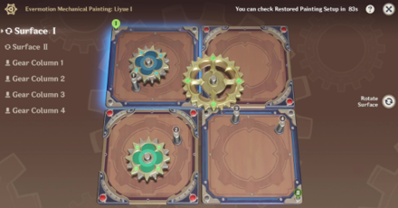 Genshin - Evermotion Painting 3.7 - Liyue I Gear Layout