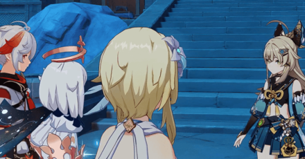 Genshin - Say Hello to the Courier