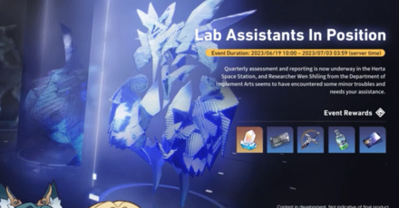 Star Rail - Lab Assistants in Position Event Version 1.1