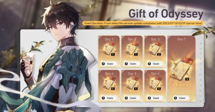 Star Rail - Gift of Odyssey Event Version 1.1