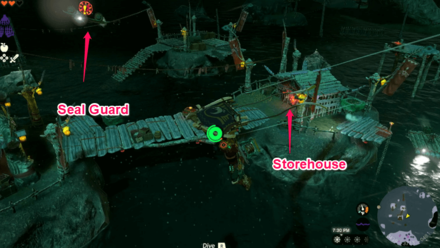Tears of the Kingdom - Water Freezer Overworld Location
