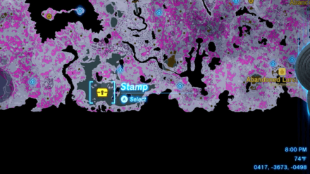 Tears of the Kingdom - Water Freezer Map Location