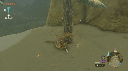 Zelda TotK - Chop Down Trees