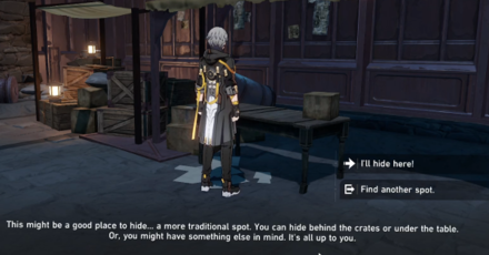 Honkai: Star Rail - Hide-and-Seek with Moles - Behind Crates