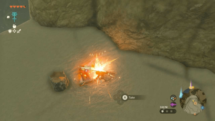 Zelda TotK - Ignite Wood