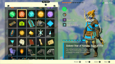 Solemn Vow of Yunobo