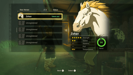 Zelda Tears of the Kingdom TotK - Take and Board Tamed Horses