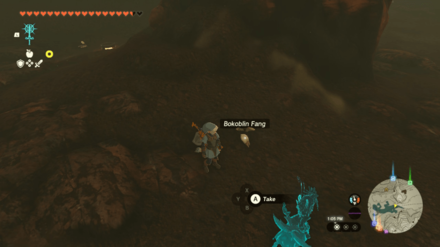 Zelda Tears of the Kingdom TOTK - Bring Peace to Eldin Monster Parts