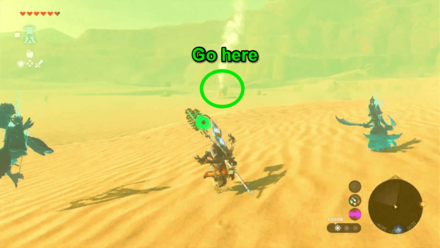 Zelda Tears of the Kingdom TotK Approaching the Jewelry Shop Owner