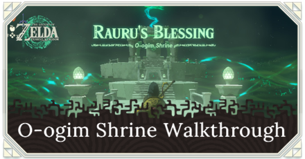 Zelda TotK O-ogim Shrine Quest Puzzle Solution