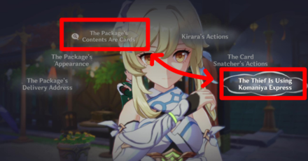 Genshin - Cards Out! Grievances Begone Quest - Kokomi