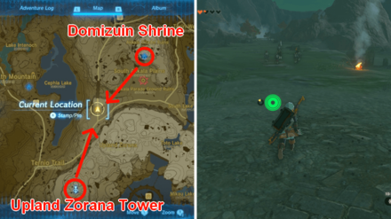 Zelda Tears of the Kingdom TOTK - Bring Peace to Akkala Talk to Toren