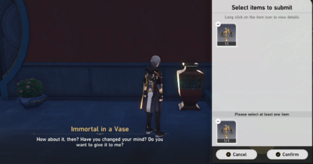 Honkai Star Rail - Submit a Praise of High Morals to the Immortal in a Vase