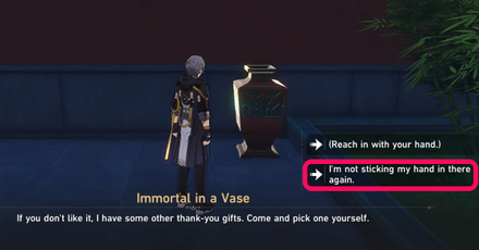Honkai Star Rail - Refuse the Gift from the Immortal in a Vase