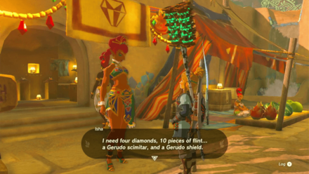 Zelda Tears of the Kingdom TotK - Getting the Materials for Isha