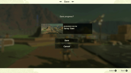 Zelda Totk - How to Duplicate Materials Version 1.1.2 Step 2