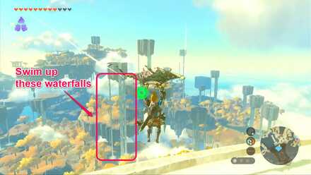 TotK - reaching the first bonfire