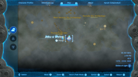 Zelda TOTK - Joku-u Shrine