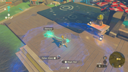 Zelda Totk - How to Duplicate Materials Version 1.1.2 Step 1